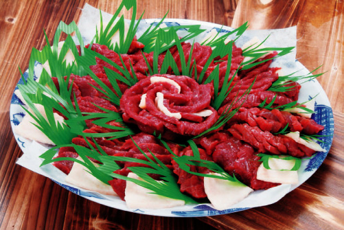 鉢盛り馬刺　パーティセット　（送料込）