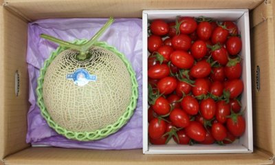 画像1: メロン＆フルーツトマト